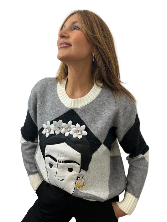 Maglione Frida Kahlo