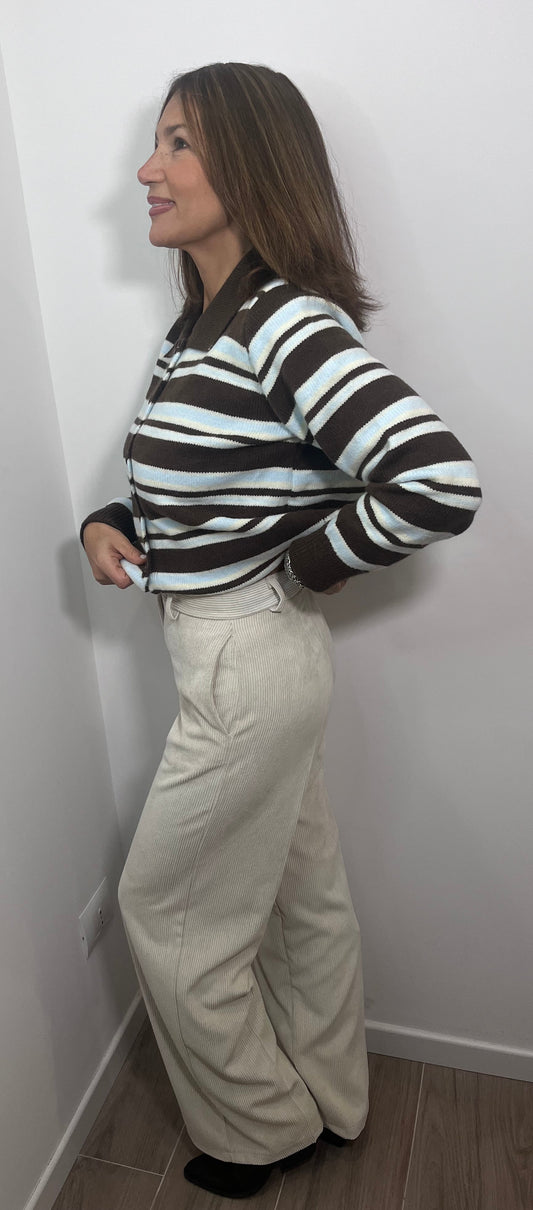 Pantalone a Costine in Velluto